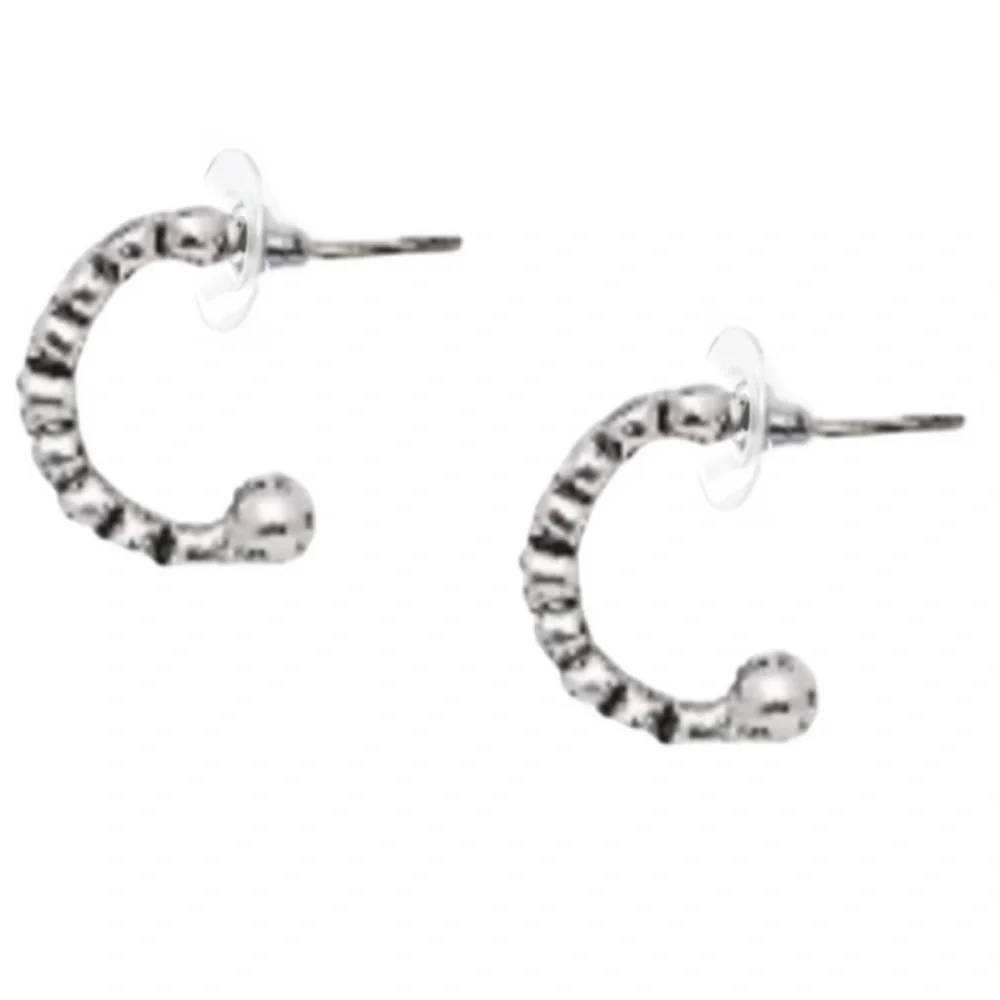 PREMIER DESIGNS • Girl’s Best Friend Four Way Style Earrings Huggie Hoops - Picture 5 of 9
